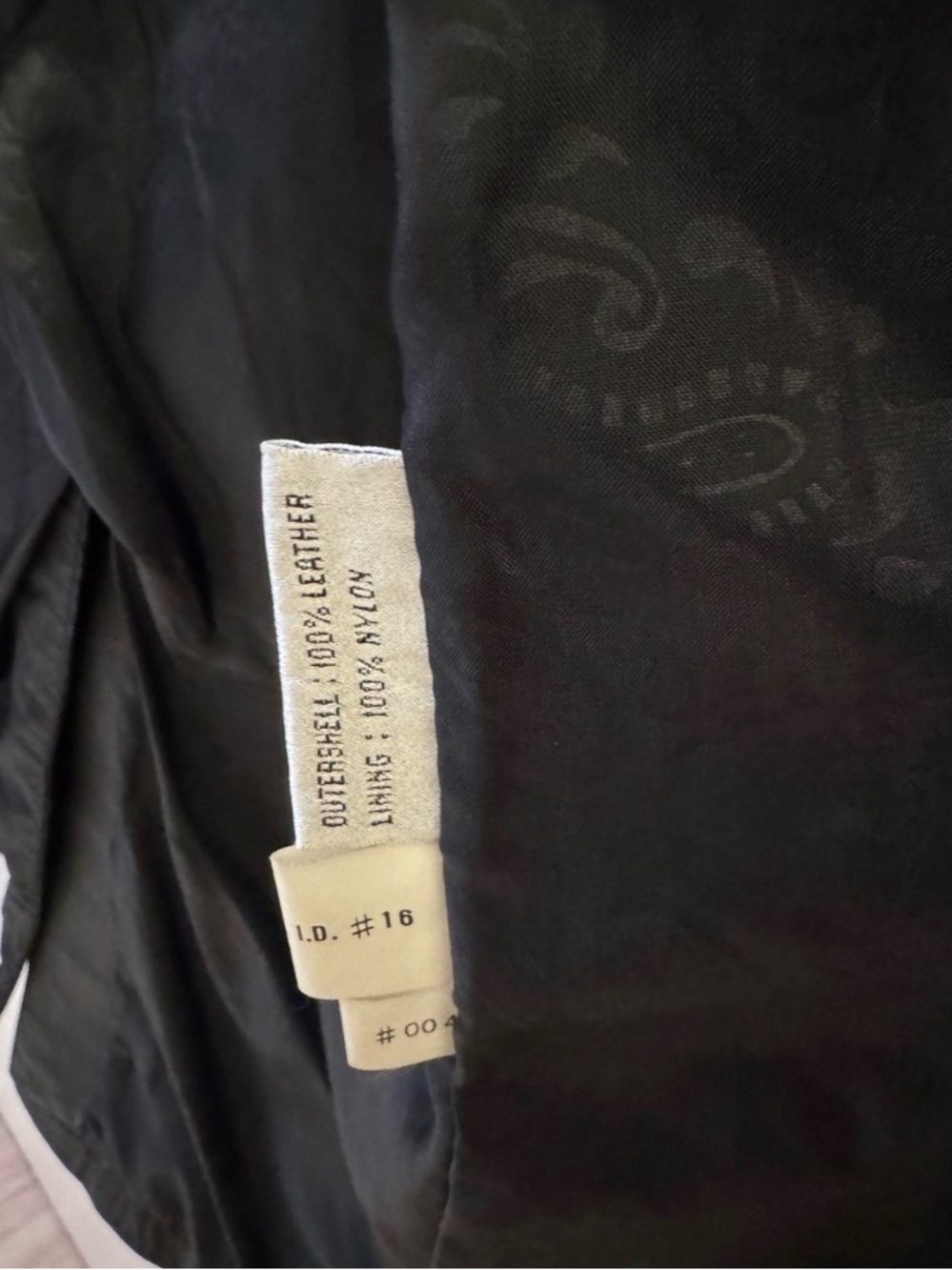 Vintage leather trench coat by G-III by Global Identity long black coat small - Picture 10 of 11